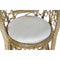 Tuinstoel DKD Home Decor Wit Bruin Natuurlijk 92 x 66 x 145 cm 86 x 51 x 145 cm 88 x 60 x 146 cm