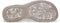 Skechers REGGAE SLIM - STRETCH FLEX Dames Sandalen - Taupe