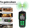 Membeli Vochtmeter - Contactloos - Naaldloos - Digitale Vochtigheidsmeter voor Hout en Muren - Zwart/Groen