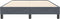 vidaXL - Bedframe - zonder - matras - 120x210 - cm - fluweel - donkergrijs