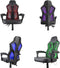 Deltaco GAM-086 - Gamingstoel - RGB-verlichting 39 standen - zwart