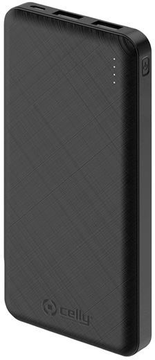 Celly PBE10000 - Power Bank 10000mAh - 2 USB-poorten 2.1A