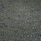 vidaXL - Poef - handgemaakt - 45x30 - cm - jute - olijfgroen