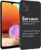 iMoshion Hoesje Geschikt voor Samsung Galaxy A32 (5G) Hoesje Siliconen - iMoshion Design hoesje - Zwart / Sarcasm