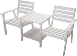 AnLi-Style Outdoor- Tuinbank Mario Tête-à-Tête Wit