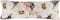 Kussensloop HappyFriday White Peonies Multicolour 45 x 110 cm