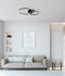 EGLO Palmaves 2 - Plafondlamp - 2 LED's - Zwart