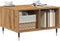 vidaXL - Salontafel - 60x50x36,5 - cm - bewerkt - hout - artisanaal - eikenkleur