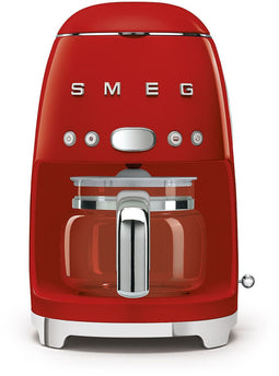 SMEG DCF02RDEU - Filterkoffiemachine - 10 koppen - Rood