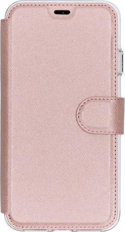 Accezz Hoesje Geschikt voor iPhone Xs Max Hoesje Met Pasjeshouder - Accezz Xtreme Wallet Bookcase - Roze