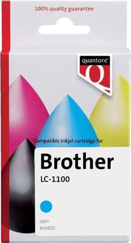 Inktcartridge Quantore Brother LC-1100 blauw