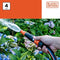 BLACK+DECKER Tuinslangkoppelingen - Set van 4 - 2x Waterstop Tussenstuk - Zwart Oranje (set van 4)