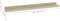 vidaXL - Wandplanken - 2 stuks - MDF - 60x9x3 cm - Sonoma eiken (2 stuks)