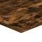 vidaXL - Wandschappen - 4 - st - 100x40x1,5 - cm - bewerkt - hout - gerookt - eikenkleur