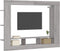 vidaXL - Tv-meubel - 152x22x113 - cm - bewerkt - hout - grijs - sonoma - eikenkleurig