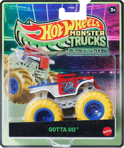 Hot Wheels Monster Trucks Glow in the Dark GOTTA GO Vehicle