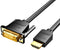 Vention ABFBG - HDMI naar DVI kabel - 1080P 60Hz - Zwart