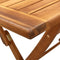 vidaXL - Tuintafel - inklapbaar - 120x70x75 - cm - massief - acaciahout