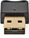 Nedis BLDO100V5BK - USB 2.0 Bluetooth 5.1 mini-dongle - 20m bereik
