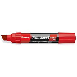 Luxor - Luxor 810 rood permanent marker 5-14 mm - 50 stuks
