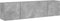 vidaXL - Tv-meubels - 2 - st - wandgemonteerd - 80x30x41 - cm - betongrijs