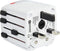 Skross World Adapter MUV Micro - Reisadapter 2-polig - Geschikt voor 150 landen - Wit