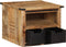 vidaXL - Salontafel - met - lades - 50x50x40 - cm - massief - mangohout