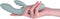 Svakom - Chika - Verwarmende Rabbit Vibrator - Tarzan Vibrator - Met App Control - Lichtgrijs