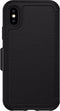 Otterbox Strada - Flip cover - Leer Schokbestendig - Zwart