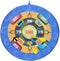 Klittenband Dartbord & Frisbee, 2in1