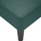 vidaXL - Chaise - longue - met - rechterarmleuning - fluweel - donkergroen