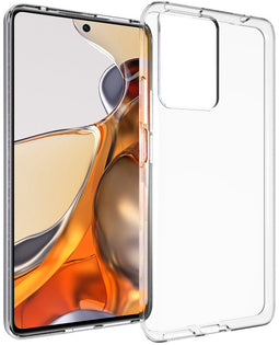 Accezz Clear Backcover Xiaomi 11T Pro - Soft Case - Schokabsorberend - Transparant