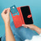 iMoshion Hoesje Geschikt voor Samsung Galaxy S21 Hoesje Met Pasjeshouder - iMoshion Mandala Bookcase - Rood