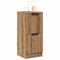 vidaXL - Dressoirs - 2 - st - 30x30x70 - cm - bewerkt - hout - artisanaal - eikenkleur