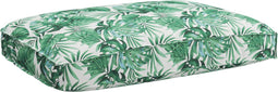 vidaXL - Palletkussen - voor - Zitplaats - met - Bladerenpatroon - 120x80x12 - cm - Oxford - Stof
