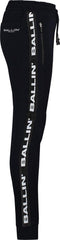 Ballin Amsterdam - Jongens Sweatpants - Regular fit - Blauw - Maat 152