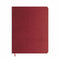 Brepols De Kempen Notitieboek - Gelijnd 17 x 22 cm - Vlakliggend - Bordeaux rood