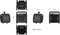 PerfectPro bouwradio Teambox, DAB+ en Bluetooth, AUX en USB-ingang, interne accu, schokbestendig, inclusief adapter en Lithium-accu, IP65, TBX2
