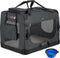 Cadoca Honden & Katten Reismand - Opvouwbaar - 70x52x50cm - Antraciet