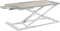 Bureau verhoger zit sta werkplek - ergonomisch verstelbaar bureau - 80 cm breed