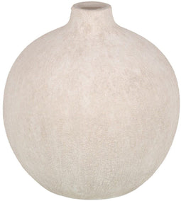 Vaas Crème Keramisch Zand 22 x 22 x 25 cm