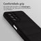 imoshion Hoesje - Geschikt voor Samsung Galaxy A32 (5G) - EasyGrip Backcover - Zwart