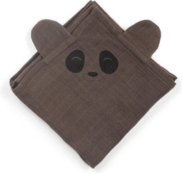 Hydrofiele doek 2-pack Panda - Biologisch katoen - Bjørk knuffel mousseline - Deens design - Nuuroo