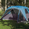 vidaXL - Gezinstent - met - luifel - 6-persoons - waterdicht - blauw