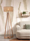 GOOD&MOJO Vloerlamp Java - Bamboe - 50x50x145cm - - Staande lampen voor Woonkamer - Slaapkamer