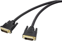 Renkforce RF-4680662 - DVI-D Kabel - 750 cm - Zwart