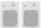 vidaXL Stereoluidsprekers wandmontage 2 st 120 W wit