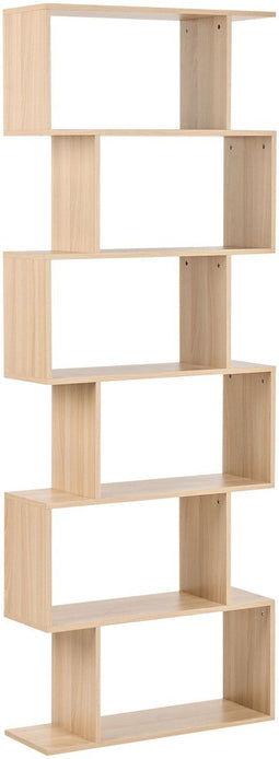 Boekenkast met 6 planken VALDOSA 190 cm Lichtbruin