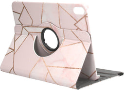 iMoshion Tablet Hoes Geschikt voor iPad 10 (2022) 10.9 inch - iMoshion 360° Draaibare Design Bookcase - Roze /Pink Graphic