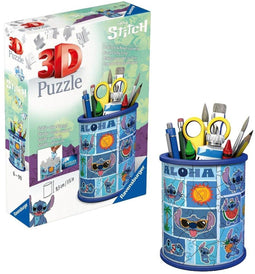 Ravensburger 3D Puzzle - Disney Stitch Stiftehalter - 54 onderdelen - Hoogte 9,5 cm